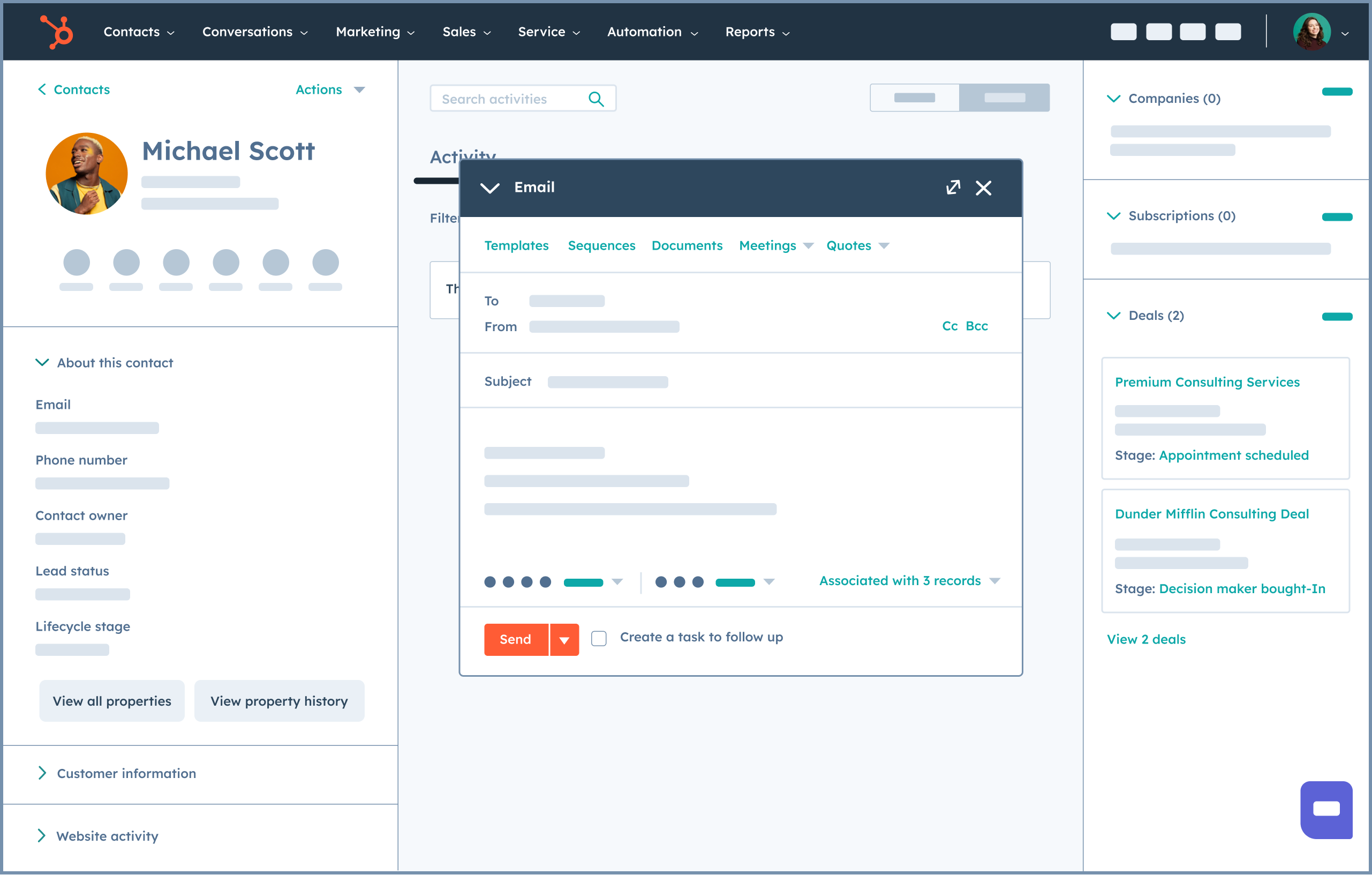 SalesHub_Send-payment-through-email