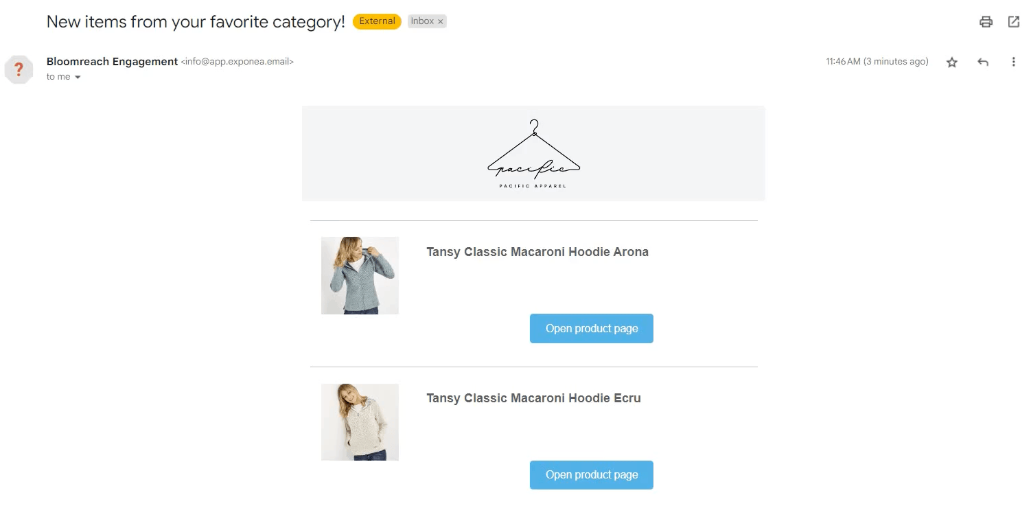 ocan---automated-newsletter-from-most-visited-product-category
