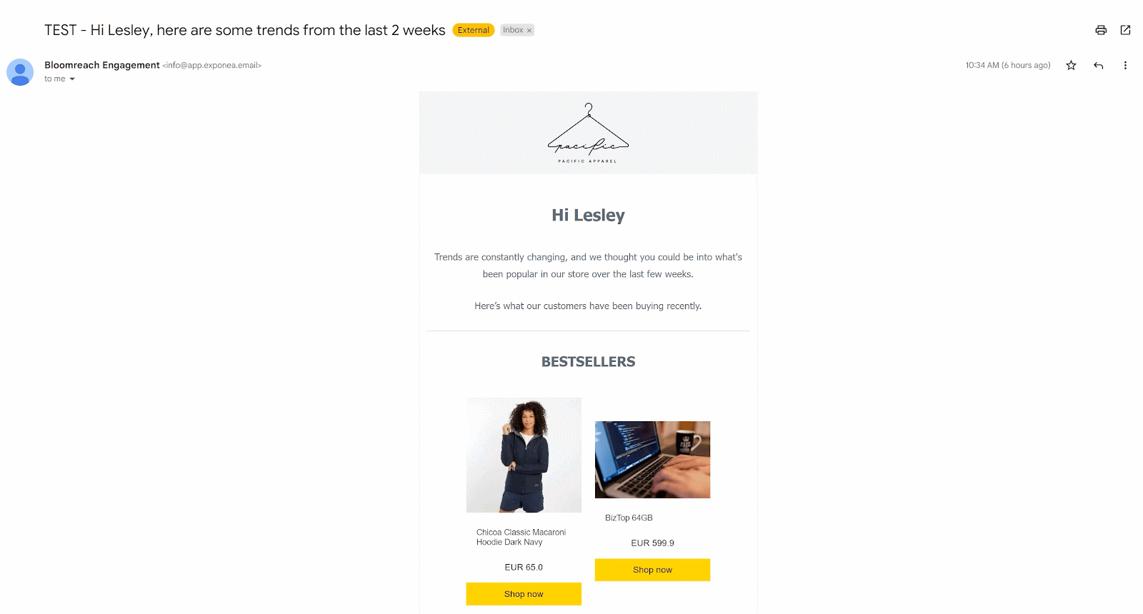 otpr-bi-weekly-automated-top-product-recommendation-newsletter